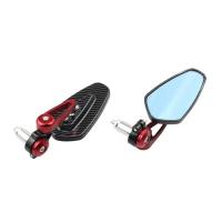 Espejo Retrovisor Trasero Para Motocicleta 2023 Nuevo Patrón De Fibra De Carbono Manillar Espejo Modificado Invertido Accesorios De Motocicleta - details 3