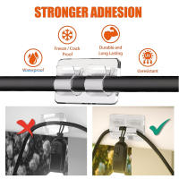 50/200Pcs Clips Para Luces De Cadena Al Aire Libre Gancho De Soporte Para Cable Fuerte Y Duradero Accesorios De Colgador De Cuerda Para Decoración Navideña - details 7