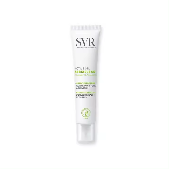 SVR Gel Activo para el Tratamiento Facial de Piel Grasa y Acné 40 Ml - 1