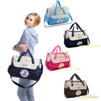 Bolso De Hombro Unisex Grande Y Ligero Con Estampado De Oso De Peluche Impermeable Para Mamá Bolsa Portátil Con Cierre De Cremallera Para Diaper - details 0