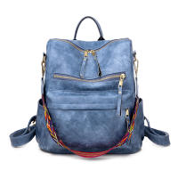 Mochila de gran capacidad para mujer, estilo retro europeo y americano, con diseño de nicho, para mujer - details 12