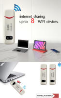 Dispositivo de Internet móvil con módem WiFi USB Dongle 4G con ranura para tarjeta SIM Mini enrutador portátil con punto de acceso de viaje de alta velocidad (banda B1B3B5B7B20B38B40B41) - details 0