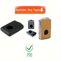 Funda De Llave De Coche TPU Para Volvo XC40 XC60 S90 XC90 V90 Con Llavero Protección Para Llave Remota T5 T6 T8 - details 0