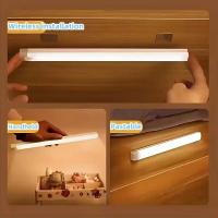 Tira De Luz LED Con Sensor De Movimiento Humano Para Armarios Y Escaleras Recargable Por USB Magnética Y Wireless Para Corredores Y Armarios - details 3