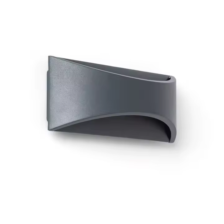 Ledkia Aplique de Pared Exterior LED 7W Aluminio Iluminación Doble Cara CCT Seleccionable Gedved Antracita - 1
