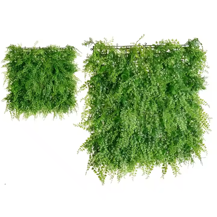 Gerimport Jardín Vertical Hoja Fina 50 X 50 Cm - Decoración Moderna - 1