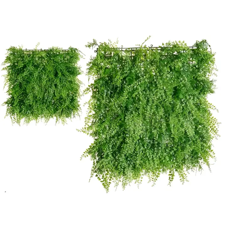Gerimport Jardín Vertical Hoja Fina 50 X 50 Cm - Decoración Moderna - 1