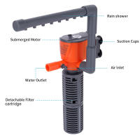 Filtro De Acuario 3-en-1 Bomba De Agua Sumersible Para Pequeño Acuario Y Tanque De Peces Con Generador De Oxígeno AC220-240V - details 4