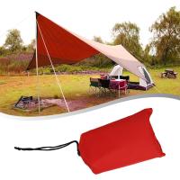 Toldo De Acampada Impermeable Para Sombra Y Lluvia Fundas Para Hamacas Cubierta De Protección Al Aire Libre Tapete De Humedad Prueba Cómodo Para Camping Picnic Senderismo - details 7
