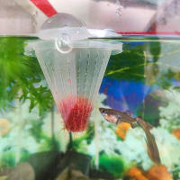 2Pcs Copo De Plástico Para Alimentación De Acuarios Transparente Para Cangrejos Y Nematodos Alimentos Vivos Para Peces - details 5