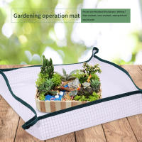 Manta De Plantación Plegable Y Impermeable De 50CM En Tela Oxford Para Repotear Flores Y Macetas Matriz De Jardinería - details 2
