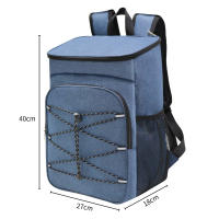 Mochila térmica de papel de aluminio con aislamiento para acampar, bolsa enfriadora de 18L para acampar, Ar livre - details 0
