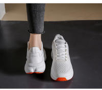 Zapatillas De Correr Para Mujer Suelas Suaves Y Amortiguadas Superficie De Malla Transpirable Zapatos De Vuelo Tejidos Moda Universitaria - details 18