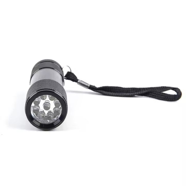Linterna Roja LED Con Imagen De Venas Infrarrojas 625nm Linterna De 9 LED Localizador De Venas Torch De Aluminio - 1