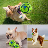 Bola De Juguete Para Perros De 14cm Con Sonido Rascacuchilla Mordedor Interactivo Para Aliviar La Boredom Y Dientes - details 3