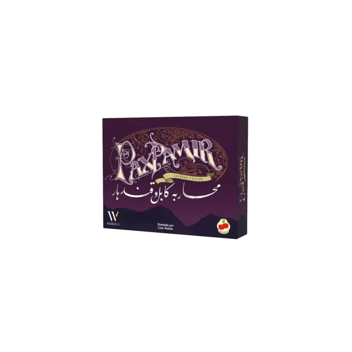 2Tomatoes Games | Pax Pamir | Juego de Mesa con Tablero | Conquista Territorio | Alcanza tus Objetivos y Forja el Destino de Afganistán| 1-5 Jugadores | Español | Temática: Histórico, Lugares - 1