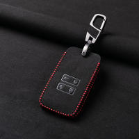 Funda De Llave De Coche En Cuero Para Renault Captur Koleos Kadjar Arkana Megane Dacia Duster Sandero Stepway Control Remoto Inteligente Fob Caso - details 1
