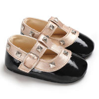 Meckior Zapatos De Princesa Para Bebés Niñas 2024 Nuevos Con Hebilla De Lámina De Cuero Patentado Antideslizante Para Primeros Pasos Niños Recién Nacidos 0-18M - details 11