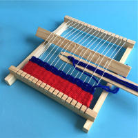 Trenzadora De Madera Para Tejer Manual DIY Juguete Educativo Para Niños Máquina De Tejer Para Hacer Yarn Artesanía - details 3
