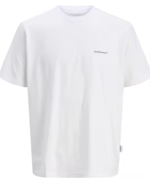 Camiseta JACK & JONES JORSPLIT BACK TEE 12272996 BLANCO Blanco - 1