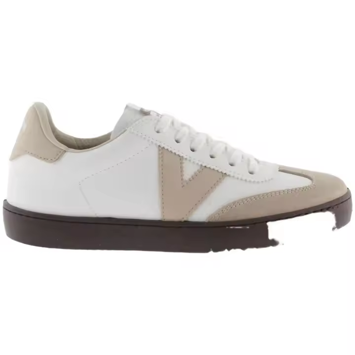 Zapatillas Victoria Berlin Ciclista Efecto Piel & Serraje para unisex en color beige - 1