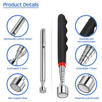 Herramienta De Recogida Magnética Telescopica Ajustable 1Pc Con Luz LED Mango Largo Agarre Magnético Telescópico Para Inspección Y Uso Doméstico - details 9