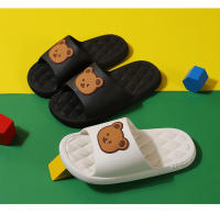 Nuevos Pantuflas Para Mujer Verano Uso Exterior Con Bajo Y Plano Para Interiores Baño Diseño Cartoon Pequeño Y Bonito Pantuflas Para Padres E Hijos - details 9