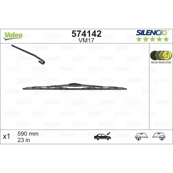 Limpiaparabrisas 574142 VALEO - 1