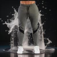 Pantalones Deportivos Para Hombre Con Bolsillos Y Cremallera Para Correr Y Entrenar Fitness Leggings De Fútbol Pantalones De Sudor - details 1