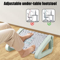 Taburete De Pies Ajustable Ergonómico Con Rodillos Almohadilla Masajeadora Para Descanso Cómodo Para Oficina Y Hogar VAKIND - details 8