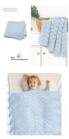Mantelones Para Bebé Suaves Nuevos Niños Y Niñas Camas De Tazón Y Dormitorio Ligeros De Algodón Tejidos Envolver Pañales 100*80cm - details 13