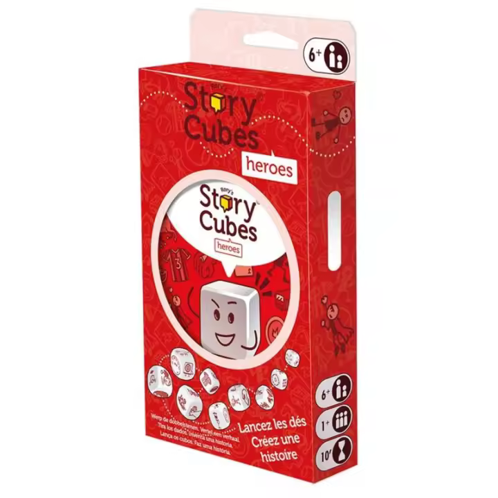 Juego de mesa story cubes heroes pegi 6 - 1