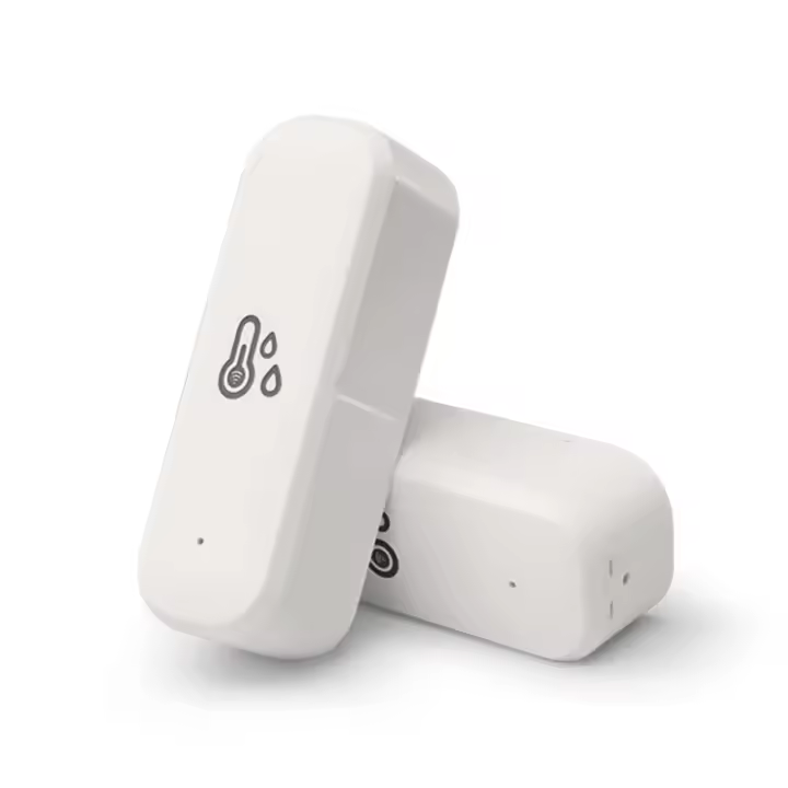 Sensor De Temperatura Y Humedad WIFI Compatible Con Alexa Smart Speaker Detector Externo Para Hogar Inteligente Tuya - 1
