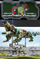 Juego De Construcción Mecánica De Animal Mariposa Rana Cocodrilo Perro Building Blocks Luz De Manta Ray Regalo De Juguete Para Niños - details 7