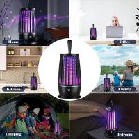 Lámpara Repelente De Mosquitos Eléctrica Recargable Por USB Baja Radiación Silenciosa Trampa Insectos Para Exteriores - details 12