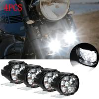 Faros De Motocicleta 6 LED Alta Luminosidad Impermeables Para Scooter Lámpara Auxiliar De Trabajo Con Interruptor Bombilla De Niebla - details 5