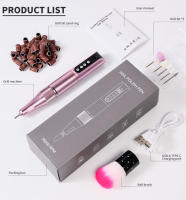 Martillo Eléctrico Portátil Para Uñas 35000RPM Con Batería Recargable Herramienta De Engrazado Y Pulido Para Manicura Y Peluquería Profesional - details 1
