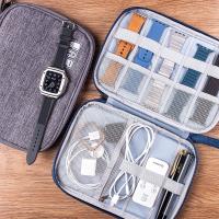 Estuche para Accesorios Electrónicos,Organizador de Cables de Viaje,Medida 25cm×19cm×2cm - details 0