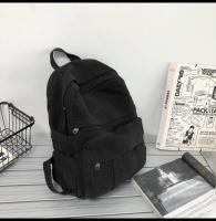 Mochila De Lona Para Mujer Gran Capacidad Estilo Vintage Para Estudiantes De Colegio Y Viajes Mochila Casual Para Damas - details 15
