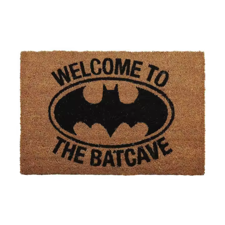 Felpudo Batman - Welcome To The Batcave 2 (Bienvenido a la Batcueva) (40 X 60 X 2)    Decora tu Casa - 1