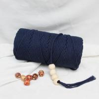 Cordón De Macramé 3mm 100m Algodón Natural Para Tejido Manual Colores Pared Colgante Tejido De Tela Tapestry Hecho a Mano - details 11