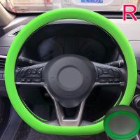 Cubierta De Guantes Para Volante Universal De Silicona Colorido Suave Decoración Automotriz DIY Accesorios Para Coche - details 44