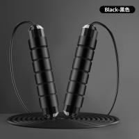 Cuerda para Saltar Ajustable para Hombres, Mujeres y Niños  Negro - details 0