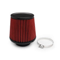 Filtro De Aire Para Coche Universal Alta Fluidez Inlet Frío Intake Filtro Limpiador Pipe Modificado Scooter 76/100mm Material Algodón Gauze Y Hierro Goma Y Acero Inoxidable - details 2