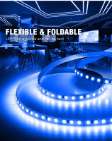 Tira LED Flexible 2835 DC12V 24V 120LEDs/m 6W/m Luz LED 3000K 4000K 6000K Roja Verde Azul Rosa Naranja Amarilla Para Decoración De Hogar - details 5