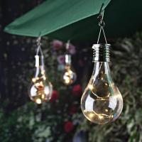 Lámpara Solar LED Impermeable Para Exterior Rotativa Colgante Para Fiesta Jardín Patio Camping Decoración Bulbo Lámpara Colgante - details 1