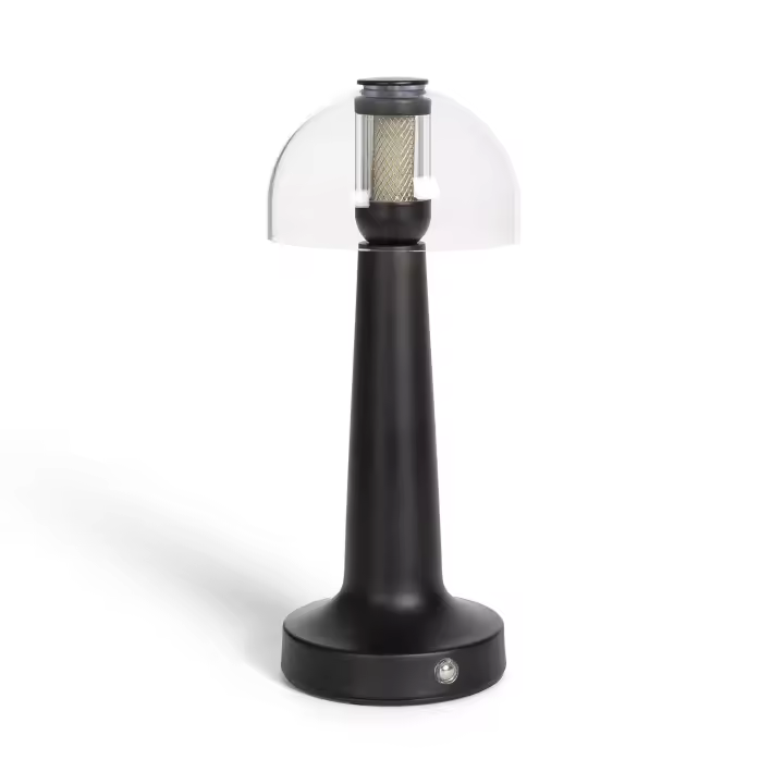 Ledkia Lámpara de Mesa LED Metal Portátil con Batería USB Recargable Luliu Orsha Dorado - 1