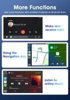 Pantalla De Navegación GPS Para Motocicleta 7 Pulgadas Con Wireless Carplay Y Android Auto IP67 Bluetooth DVR De Protección Contra Agua Para Casco - details 16