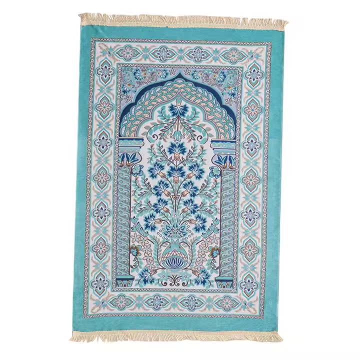 Carpetas De Oración Suaves Y Antideslizantes Para Viajes Y Templos Diseño Tradicional Accesorios Portátiles Para Hombres Y Mujeres - 1