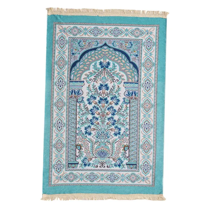 Carpetas De Oración Suaves Y Antideslizantes Para Viajes Y Templos Diseño Tradicional Accesorios Portátiles Para Hombres Y Mujeres - 1